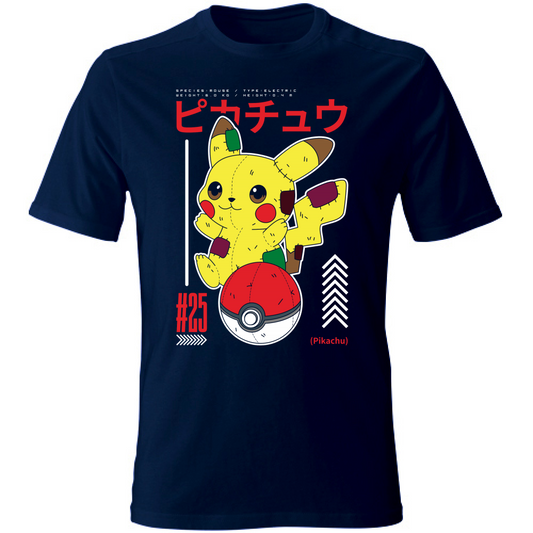T-SHIRT UNISEX ADULTI E BAMBINI PIKACHU