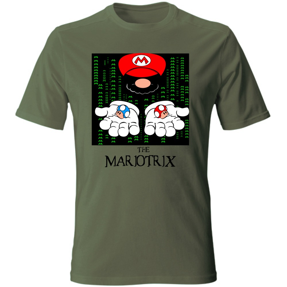 T-SHIRT UNISEX ADULTI E BAMBINI  MARIOTRIX