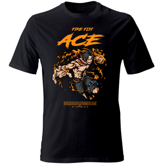 T-SHIRT UNISEX ADULTI E BAMBINI  FIRE FIST ACE