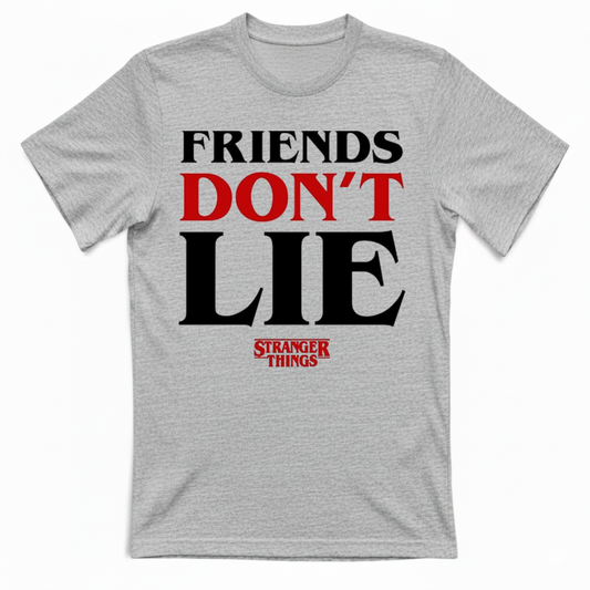 T-Shirt Unisex Adulti e Bambini Stranger Things Don'T Lie