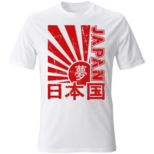 T-SHIRT UNISEX ADULTI E BAMBINI  JAPAN