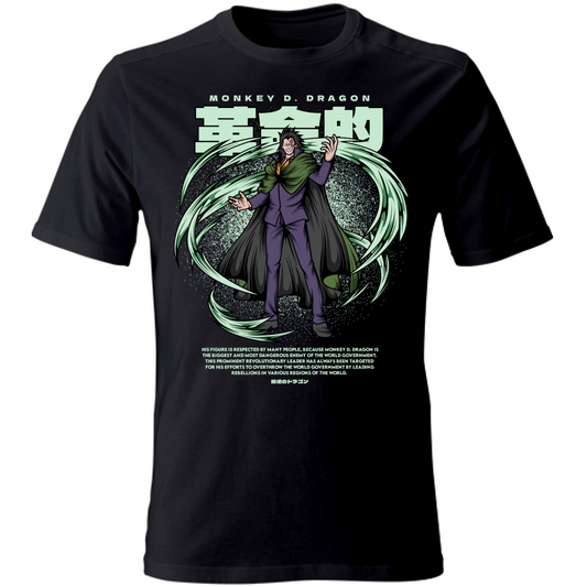 T-SHIRT UNISEX ADULTI E BAMBINI MONKEY D. DRAGON