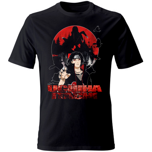 T-SHIRT UNISEX ADULTI E BAMBINI ITACHI UCHIHA