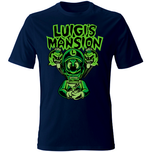 T-SHIRT UNISEX ADULTI E BAMBINI  LUIGI MANSION
