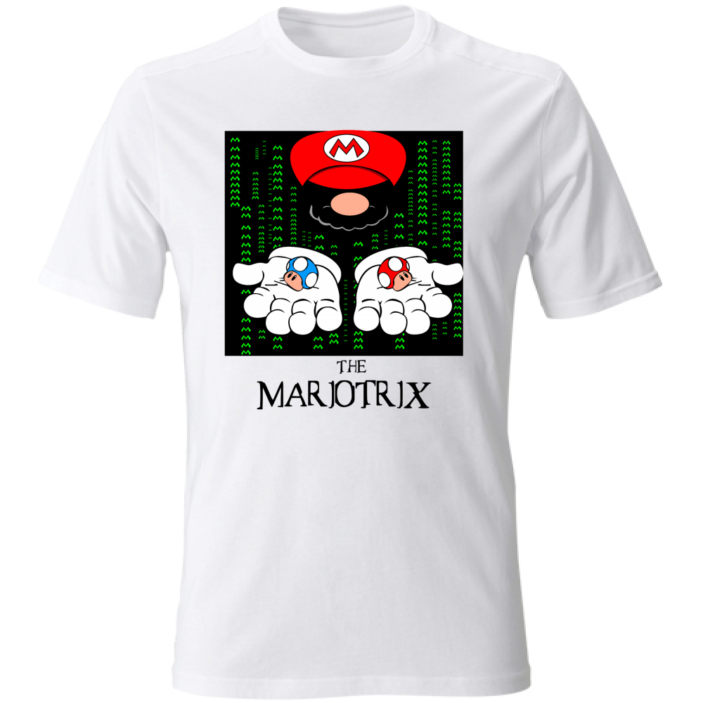T-SHIRT UNISEX ADULTI E BAMBINI  MARIOTRIX
