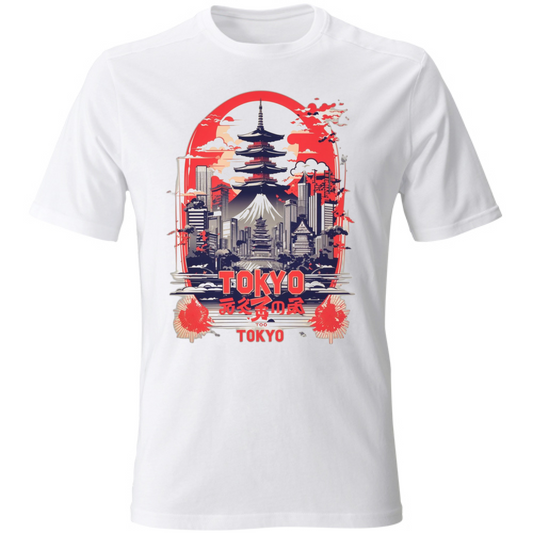 T-SHIRT UNISEX ADULTI E BAMBINI TOKYO