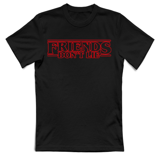 T-Shirt Unisex Adulti e Bambini Stranger Things Friends