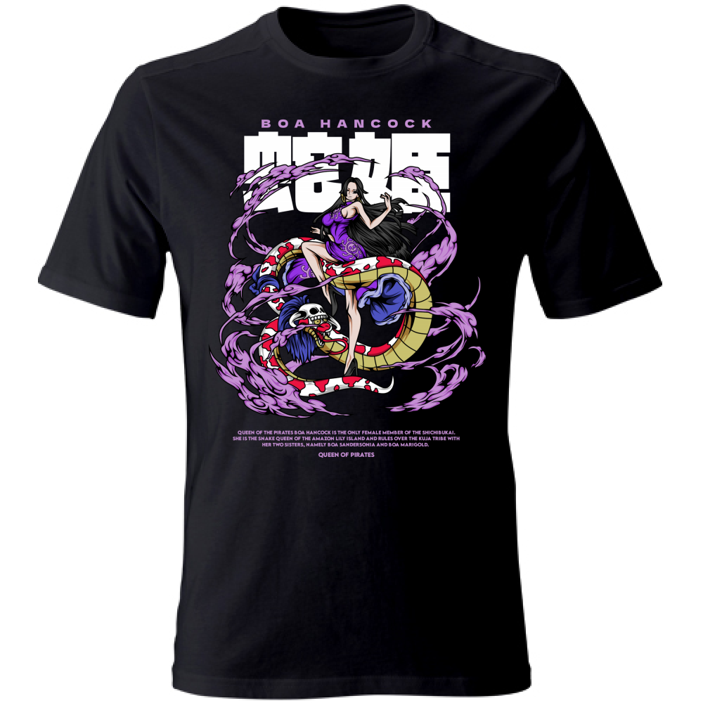 T-SHIRT UNISEX ADULTI E BAMBINI  BOA HANCOCK ONE PIECE